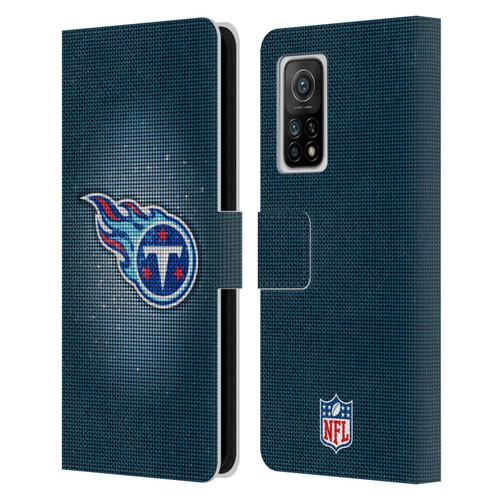 NFL Tennessee Titans Artwork LED Leather Book Wallet Case Cover For Xiaomi Mi 10T 5G