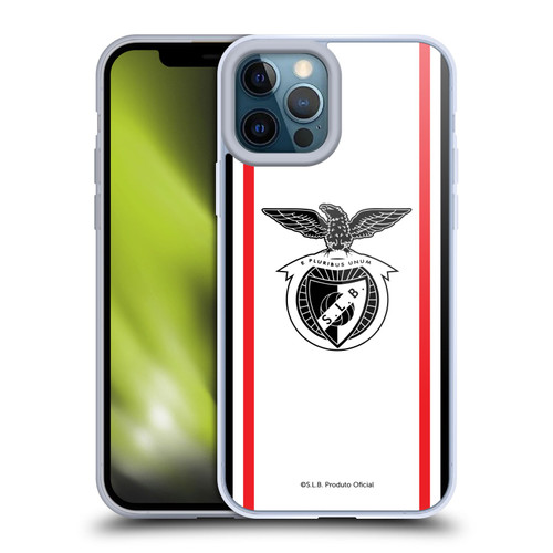 S.L. Benfica 2021/22 Crest Kit Away Soft Gel Case for Apple iPhone 12 Pro Max