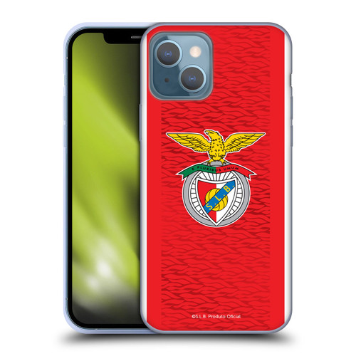 S.L. Benfica 2021/22 Crest Kit Home Soft Gel Case for Apple iPhone 13