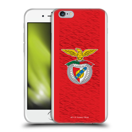 S.L. Benfica 2021/22 Crest Kit Home Soft Gel Case for Apple iPhone 6 / iPhone 6s