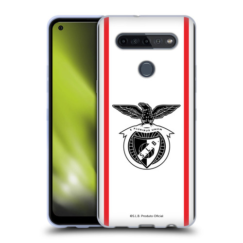 S.L. Benfica 2021/22 Crest Kit Away Soft Gel Case for LG K51S