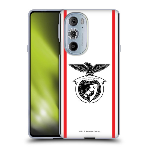 S.L. Benfica 2021/22 Crest Kit Away Soft Gel Case for Motorola Edge X30