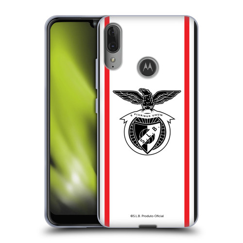 S.L. Benfica 2021/22 Crest Kit Away Soft Gel Case for Motorola Moto E6 Plus