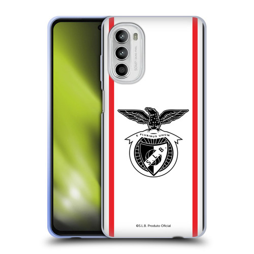 S.L. Benfica 2021/22 Crest Kit Away Soft Gel Case for Motorola Moto G52