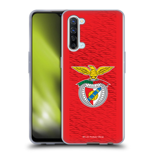 S.L. Benfica 2021/22 Crest Kit Home Soft Gel Case for OPPO Find X2 Lite 5G
