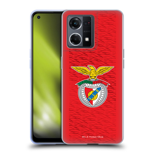S.L. Benfica 2021/22 Crest Kit Home Soft Gel Case for OPPO Reno8 4G