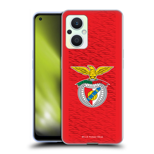 S.L. Benfica 2021/22 Crest Kit Home Soft Gel Case for OPPO Reno8 Lite