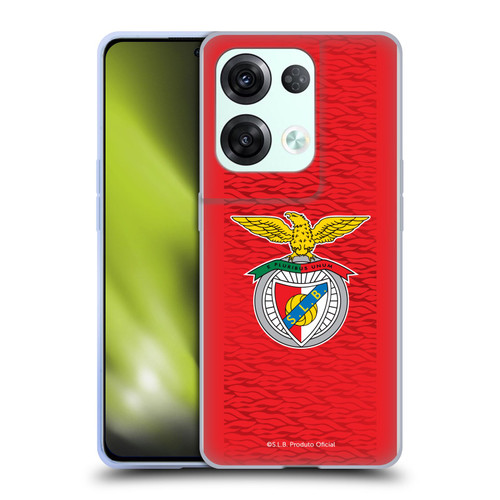 S.L. Benfica 2021/22 Crest Kit Home Soft Gel Case for OPPO Reno8 Pro