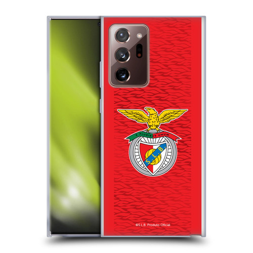 S.L. Benfica 2021/22 Crest Kit Home Soft Gel Case for Samsung Galaxy Note20 Ultra / 5G