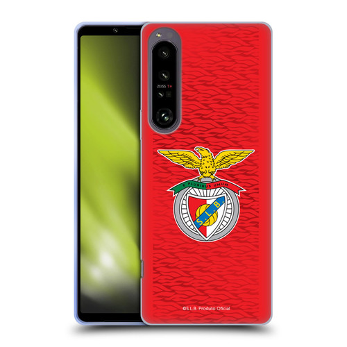 S.L. Benfica 2021/22 Crest Kit Home Soft Gel Case for Sony Xperia 1 IV