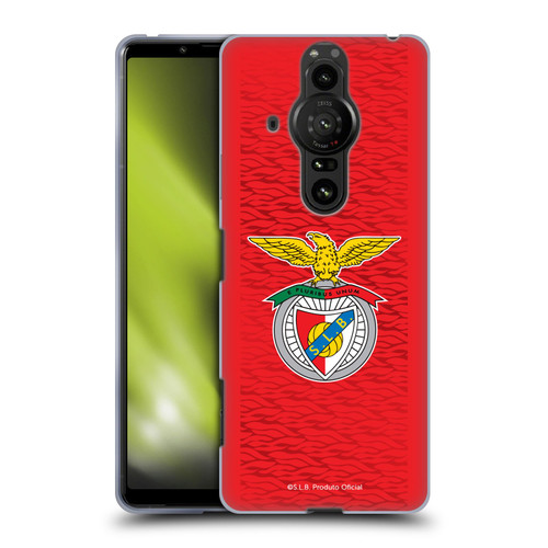 S.L. Benfica 2021/22 Crest Kit Home Soft Gel Case for Sony Xperia Pro-I