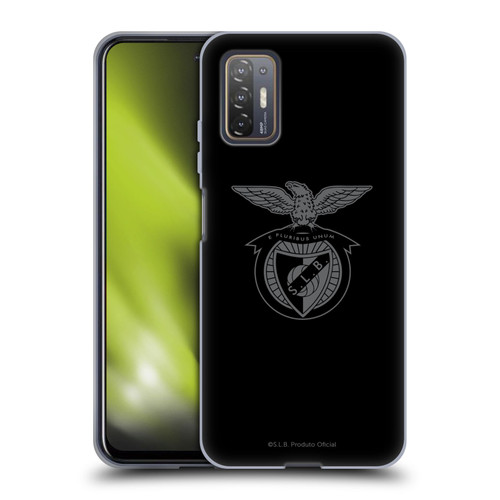 S.L. Benfica 2021/22 Crest Black Soft Gel Case for HTC Desire 21 Pro 5G