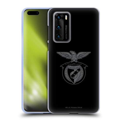 S.L. Benfica 2021/22 Crest Black Soft Gel Case for Huawei P40 5G