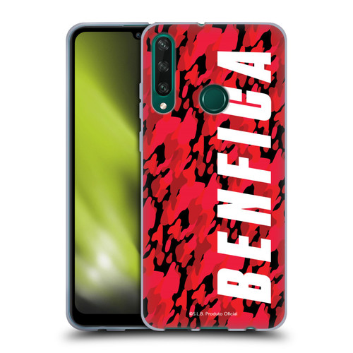 S.L. Benfica 2021/22 Crest Camouflage Soft Gel Case for Huawei Y6p