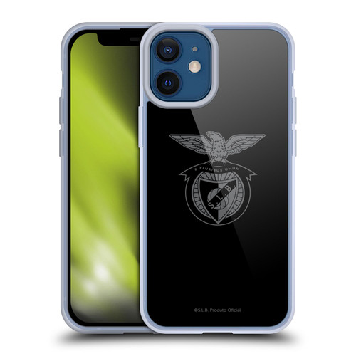 S.L. Benfica 2021/22 Crest Black Soft Gel Case for Apple iPhone 12 Mini