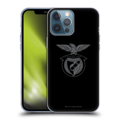 S.L. Benfica 2021/22 Crest Black Soft Gel Case for Apple iPhone 13 Pro Max