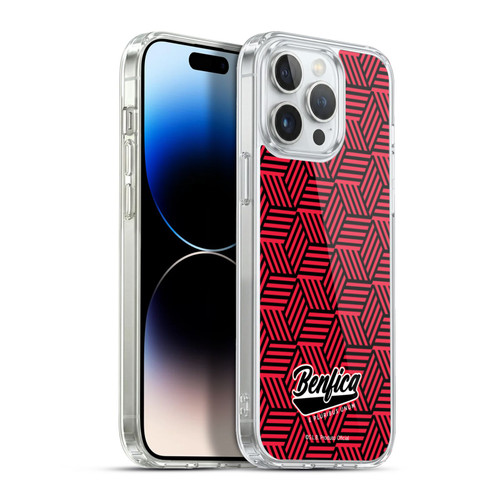 S.L. Benfica 2021/22 Crest Geometric Soft Gel Case for Apple iPhone 13 Pro Max
