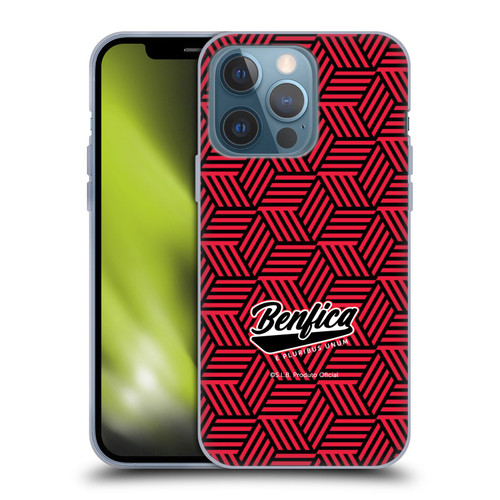 S.L. Benfica 2021/22 Crest Geometric Soft Gel Case for Apple iPhone 13 Pro