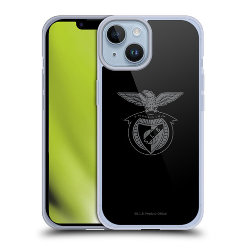 S.L. Benfica 2021/22 Crest Black Soft Gel Case for Apple iPhone 14