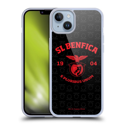 S.L. Benfica 2021/22 Crest E Pluribus Unum Soft Gel Case for Apple iPhone 14 Plus