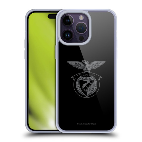 S.L. Benfica 2021/22 Crest Black Soft Gel Case for Apple iPhone 14 Pro Max