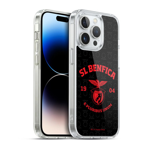 S.L. Benfica 2021/22 Crest E Pluribus Unum Soft Gel Case for Apple iPhone 14 Pro