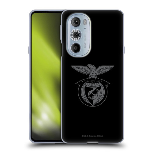 S.L. Benfica 2021/22 Crest Black Soft Gel Case for Motorola Edge X30