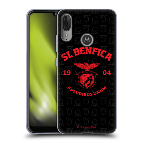 S.L. Benfica 2021/22 Crest E Pluribus Unum Soft Gel Case for Motorola Moto E6 Plus