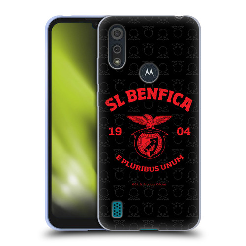 S.L. Benfica 2021/22 Crest E Pluribus Unum Soft Gel Case for Motorola Moto E6s (2020)
