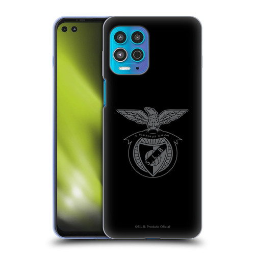 S.L. Benfica 2021/22 Crest Black Soft Gel Case for Motorola Moto G100