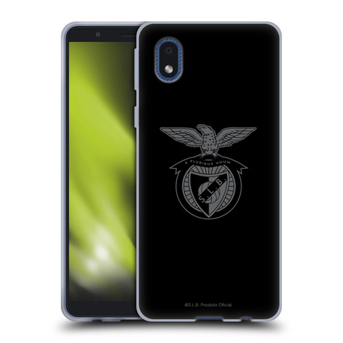 S.L. Benfica 2021/22 Crest Black Soft Gel Case for Samsung Galaxy A01 Core (2020)