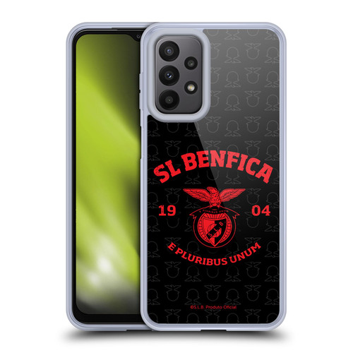 S.L. Benfica 2021/22 Crest E Pluribus Unum Soft Gel Case for Samsung Galaxy A23 / 5G (2022)