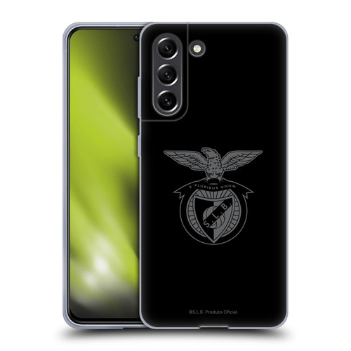 S.L. Benfica 2021/22 Crest Black Soft Gel Case for Samsung Galaxy S21 FE 5G