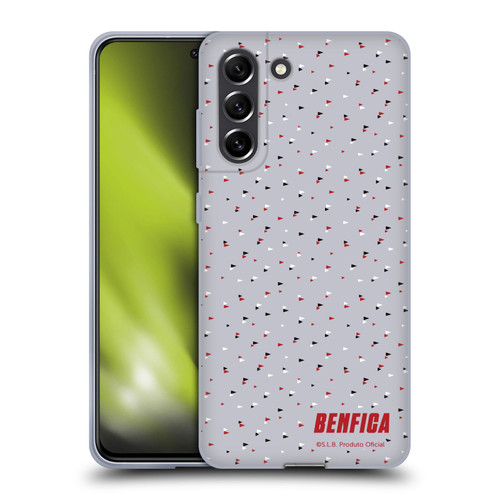 S.L. Benfica 2021/22 Crest Triangles Soft Gel Case for Samsung Galaxy S21 FE 5G