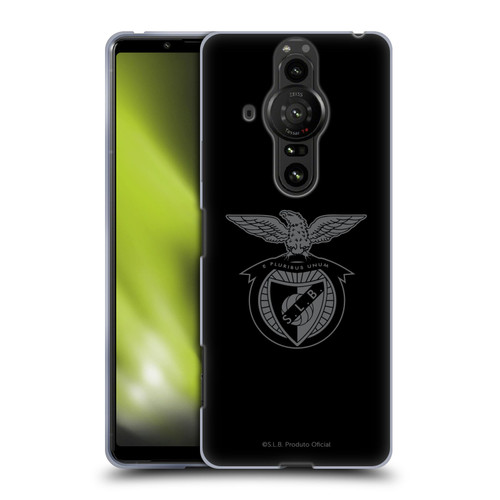 S.L. Benfica 2021/22 Crest Black Soft Gel Case for Sony Xperia Pro-I