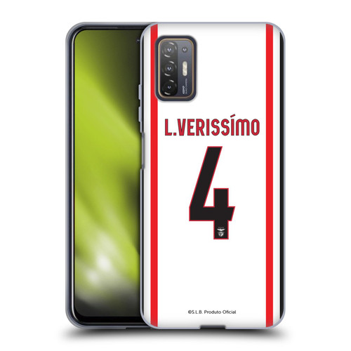 S.L. Benfica 2021/22 Players Away Kit Lucas Veríssimo Soft Gel Case for HTC Desire 21 Pro 5G