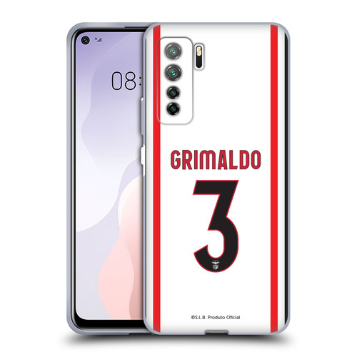 S.L. Benfica 2021/22 Players Away Kit Álex Grimaldo Soft Gel Case for Huawei Nova 7 SE/P40 Lite 5G