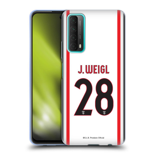 S.L. Benfica 2021/22 Players Away Kit Julian Weigl Soft Gel Case for Huawei P Smart (2021)