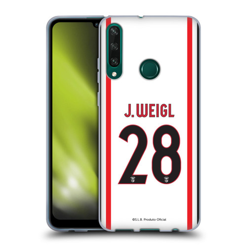 S.L. Benfica 2021/22 Players Away Kit Julian Weigl Soft Gel Case for Huawei Y6p