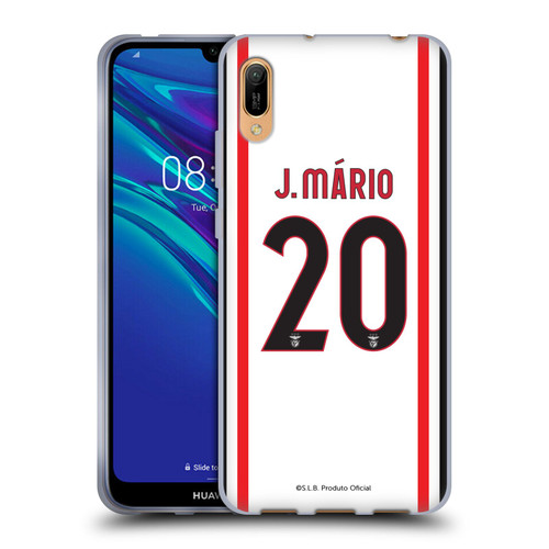 S.L. Benfica 2021/22 Players Away Kit João Mário Soft Gel Case for Huawei Y6 Pro (2019)