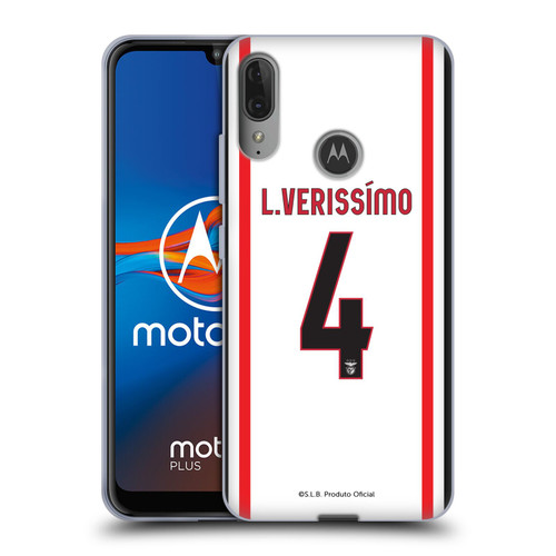 S.L. Benfica 2021/22 Players Away Kit Lucas Veríssimo Soft Gel Case for Motorola Moto E6 Plus