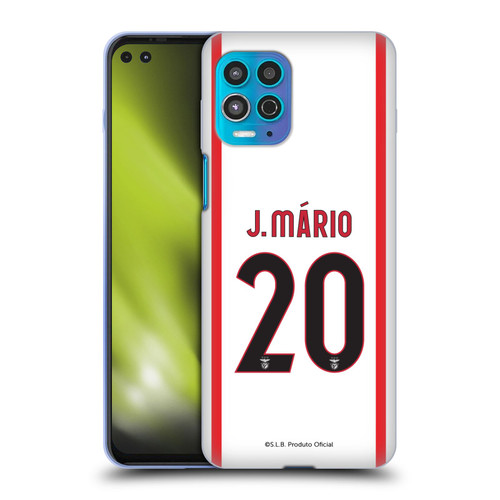 S.L. Benfica 2021/22 Players Away Kit João Mário Soft Gel Case for Motorola Moto G100