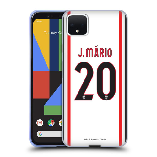 S.L. Benfica 2021/22 Players Away Kit João Mário Soft Gel Case for Google Pixel 4 XL