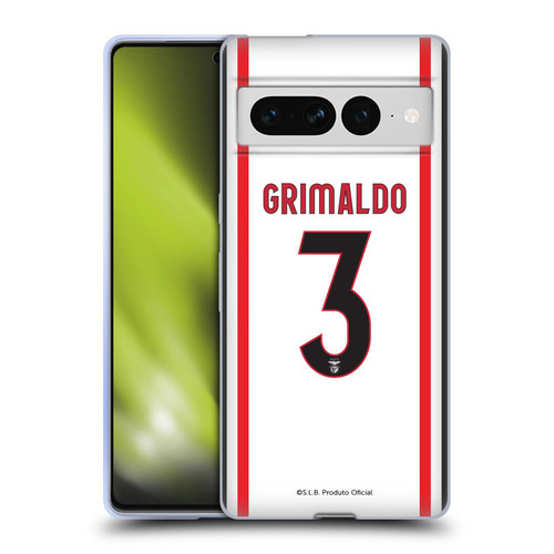 S.L. Benfica 2021/22 Players Away Kit Álex Grimaldo Soft Gel Case for Google Pixel 7 Pro