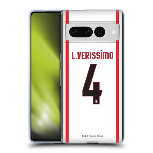 S.L. Benfica 2021/22 Players Away Kit Lucas Veríssimo Soft Gel Case for Google Pixel 7 Pro