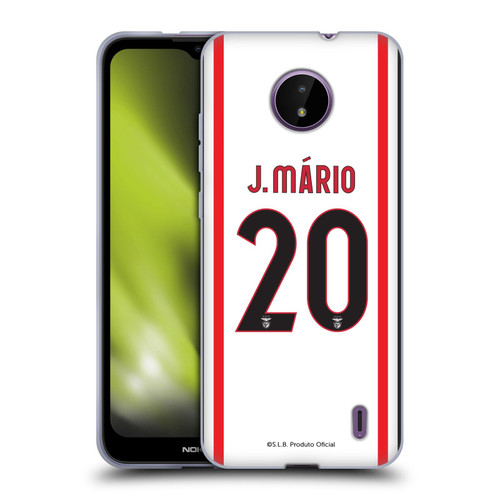 S.L. Benfica 2021/22 Players Away Kit João Mário Soft Gel Case for Nokia C10 / C20