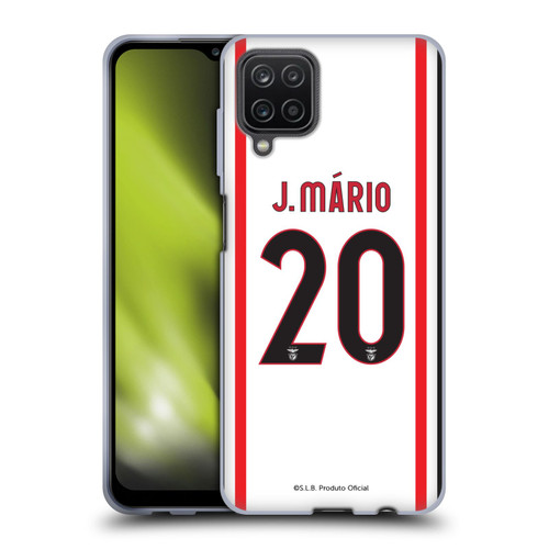 S.L. Benfica 2021/22 Players Away Kit João Mário Soft Gel Case for Samsung Galaxy A12 (2020)