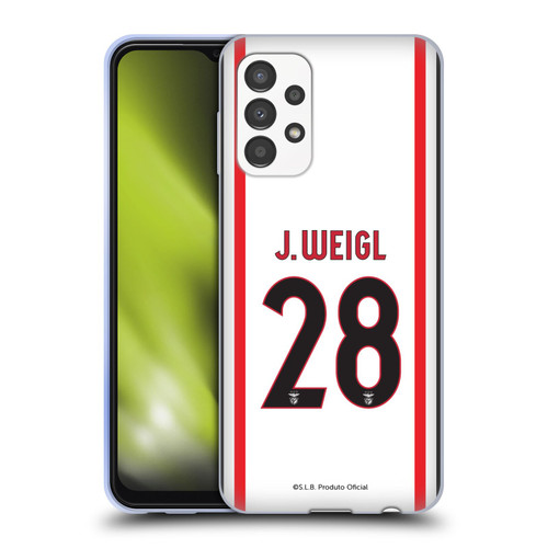 S.L. Benfica 2021/22 Players Away Kit Julian Weigl Soft Gel Case for Samsung Galaxy A13 (2022)