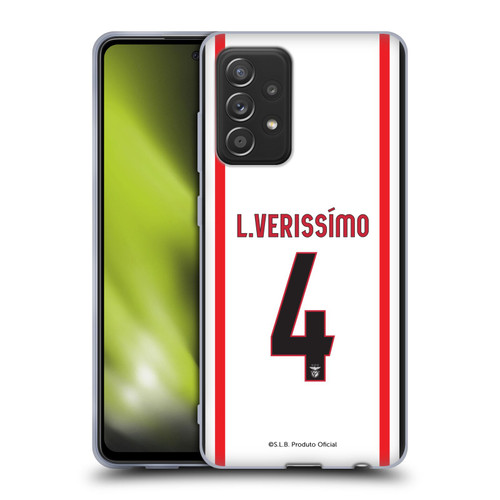 S.L. Benfica 2021/22 Players Away Kit Lucas Veríssimo Soft Gel Case for Samsung Galaxy A52 / A52s / 5G (2021)