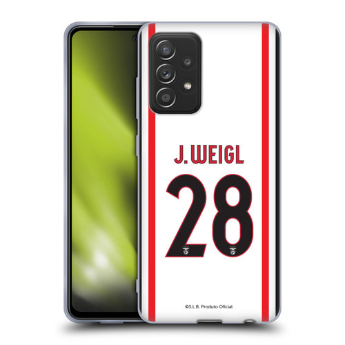 S.L. Benfica 2021/22 Players Away Kit Julian Weigl Soft Gel Case for Samsung Galaxy A52 / A52s / 5G (2021)